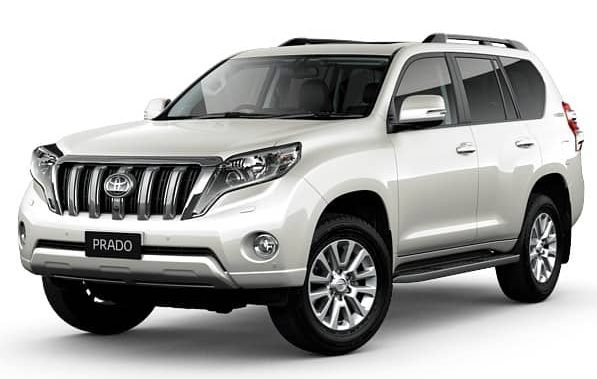 Monthly Car Rental in Dubai, UAE Toyota Prado White