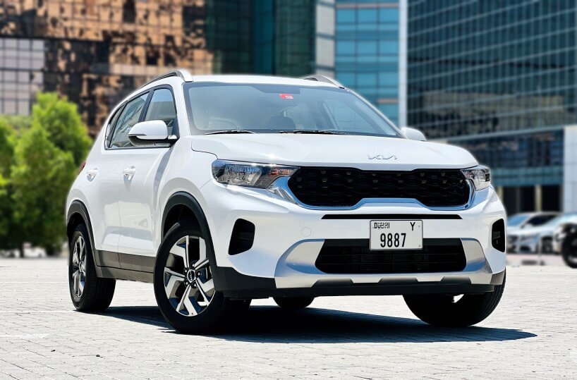 Rent Kia Sonet 2023 in Dubai UAE