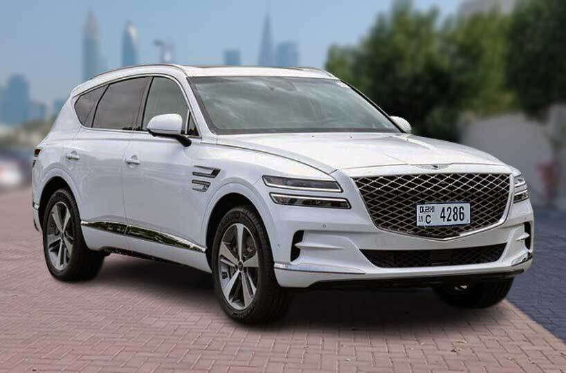 Rent Genesis GV80 in Dubai