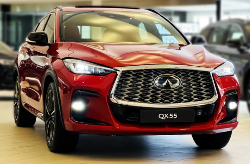 Rent Infiniti QX55 in Dubai