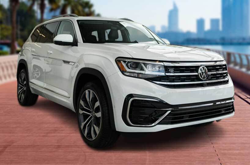 Rent Volkswagen Atlas 2023 in Dubai