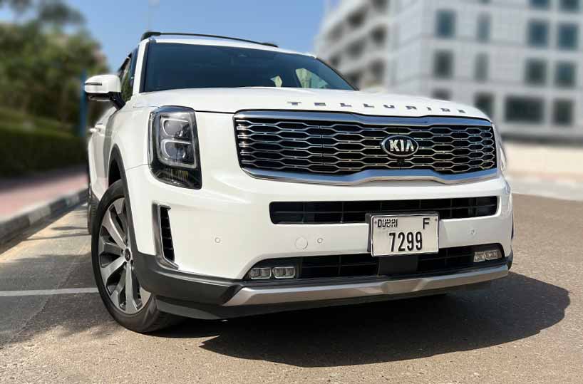 Rent Kia Telluride in Dubai