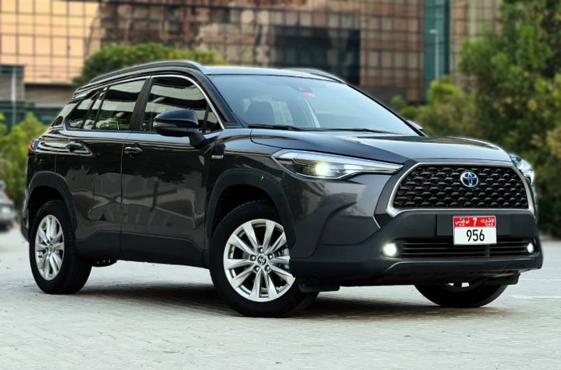 Rent a Toyota Corolla Cross in Dubai
