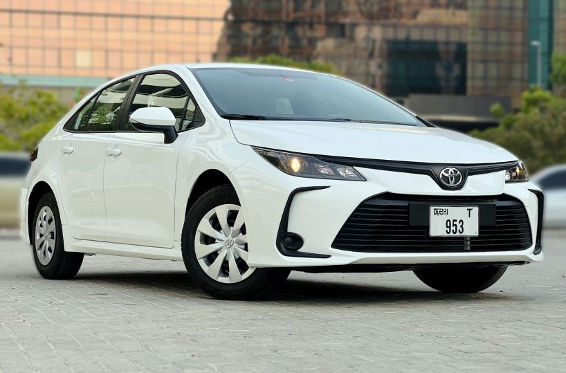 Rent a Toyota Corolla in Dubai