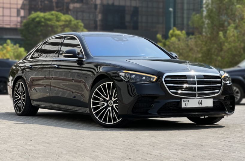 Rent Mercedes S class 2023 S500 in Dubai