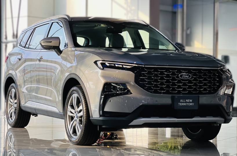 Rent Ford Territory 2024 in dubai front view