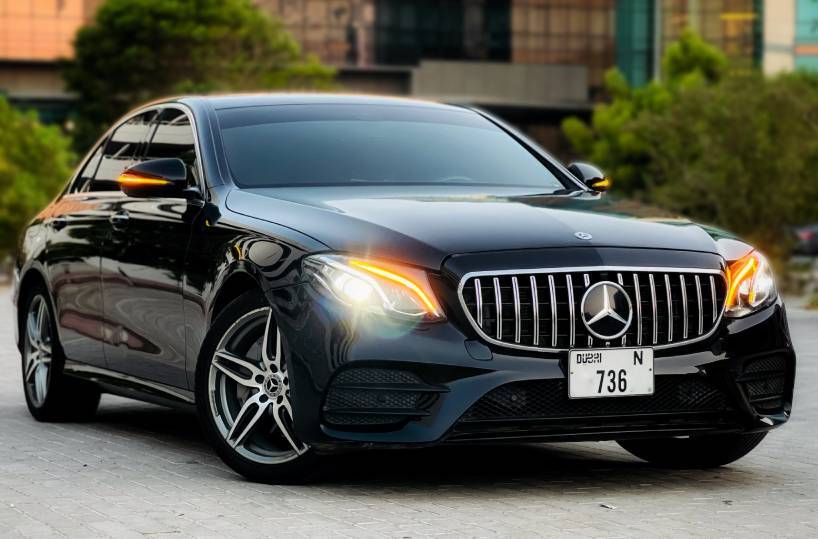 Rent Mercedes E class 350 in Dubai main image