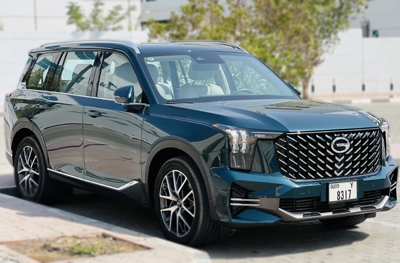 Rent GAC GS8 in Dubai