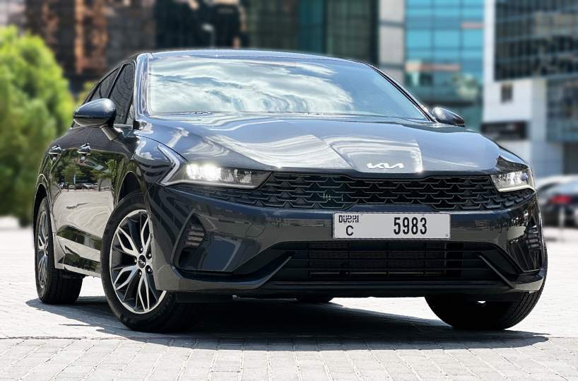 Rent Kia K5 in Dubai