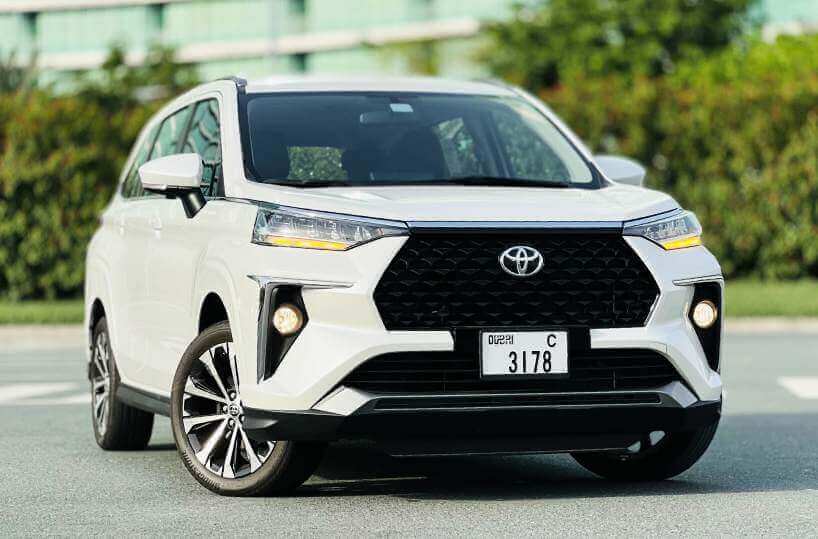 Rent Toyota Veloz in Dubai