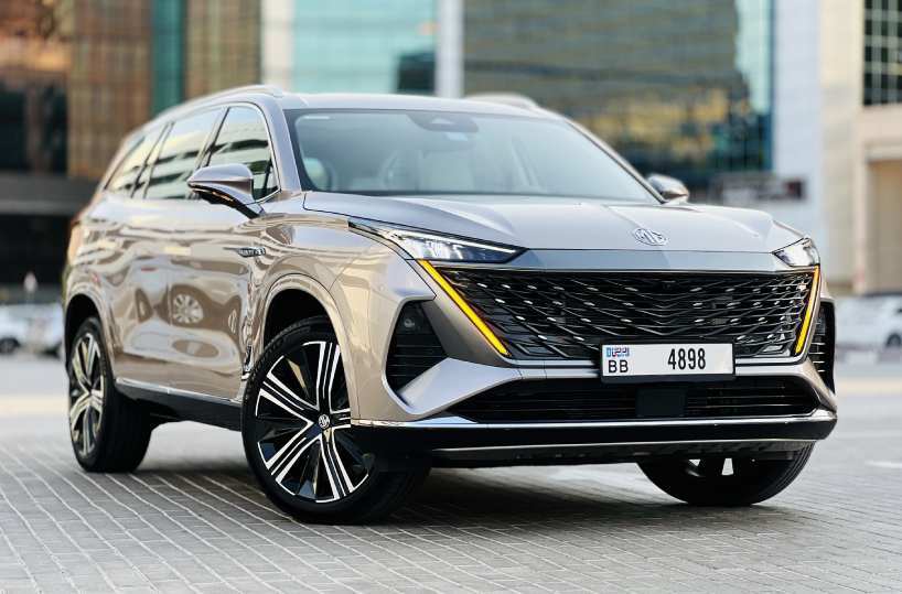 Rent 2025 MG RX9 in Dubai