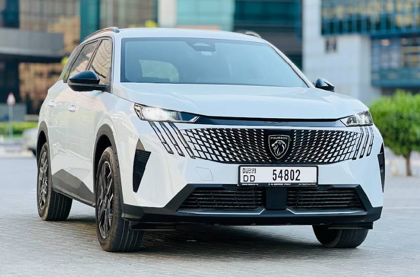 Rent Brand New Peugeot 5008 in Dubai from Amex Car Rental