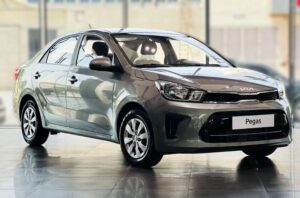 Rent Kia Pegas in Dubai